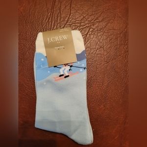 J.Crew Skier Trouser Socks, New With Tags